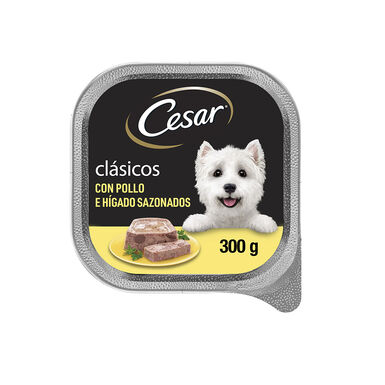 Cesar Clásicos Pollo en paté lata para perros